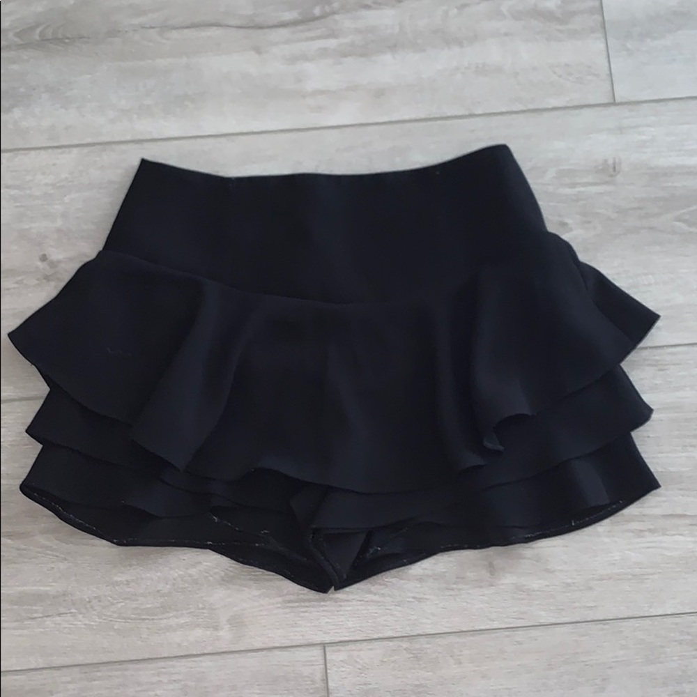 Zara black skort